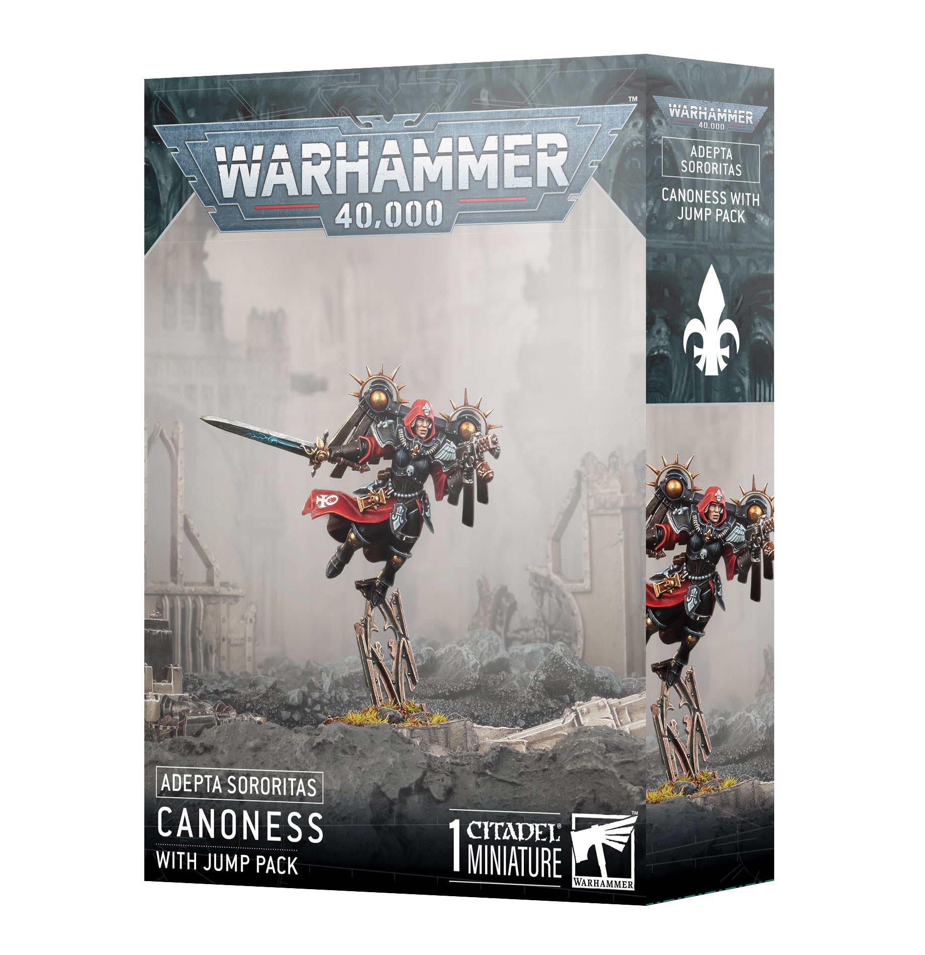 Adepta Sororitas: Canoness with Jump Pack -  Warhammer 40k