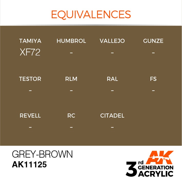 AK Interactive 3g Grey-Brown 17ml