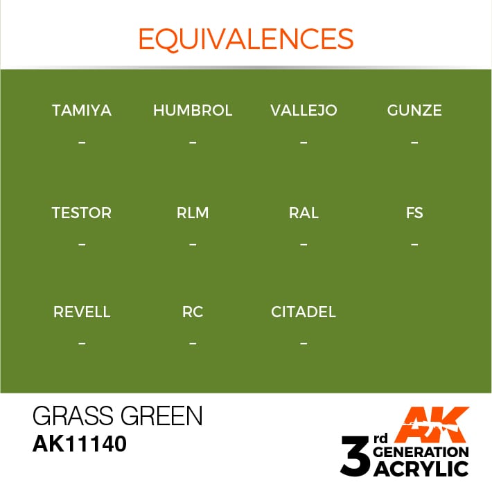 AK Interactive 3g Grass Green 17ml