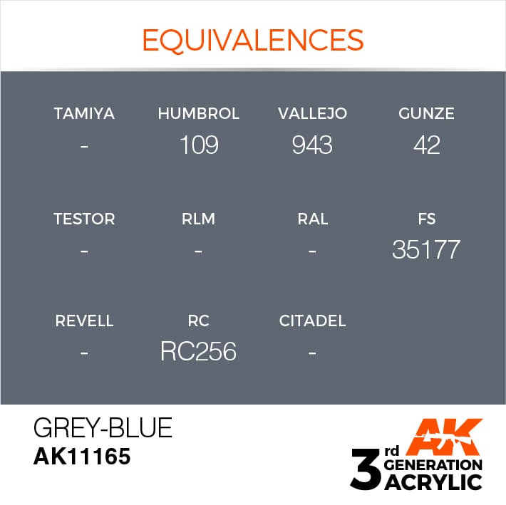 AK Interactive 3g Grey-Blue 17ml