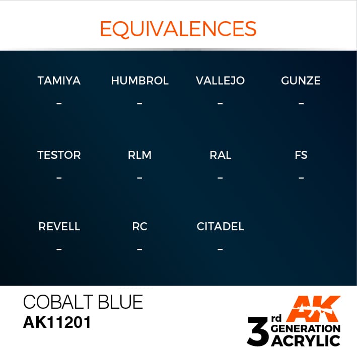 AK Interactive 3g Cobalt Blue 17ml