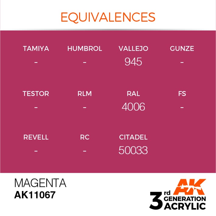 AK Interactive 3g Magenta 17ml