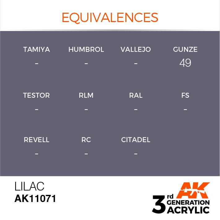 AK Interactive 3g Lilac 17ml