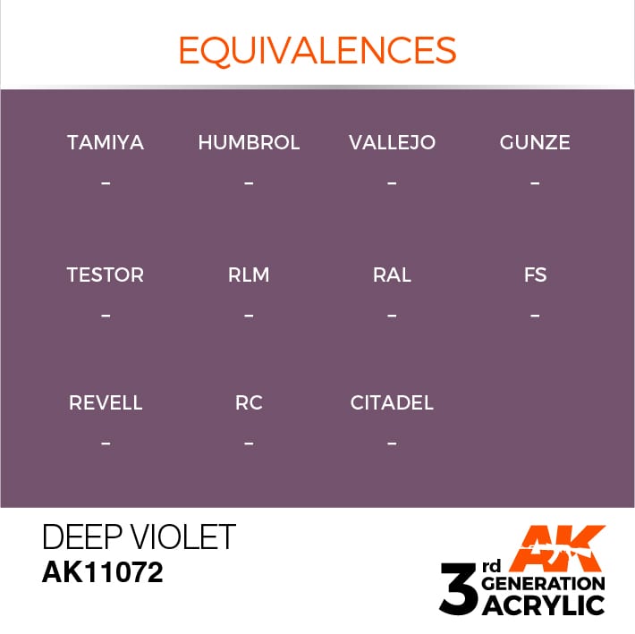 AK Interactive 3g Deep Violet 17ml