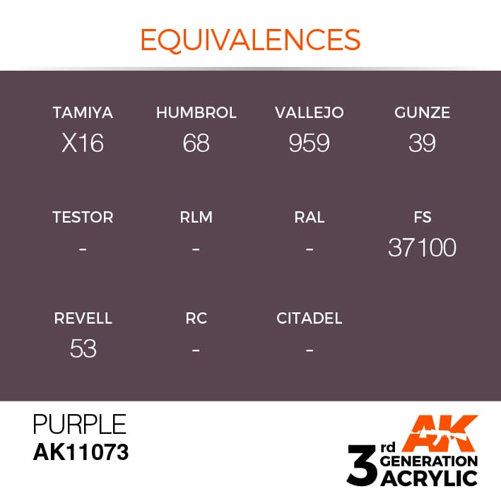 AK Interactive 3g Purple 17ml