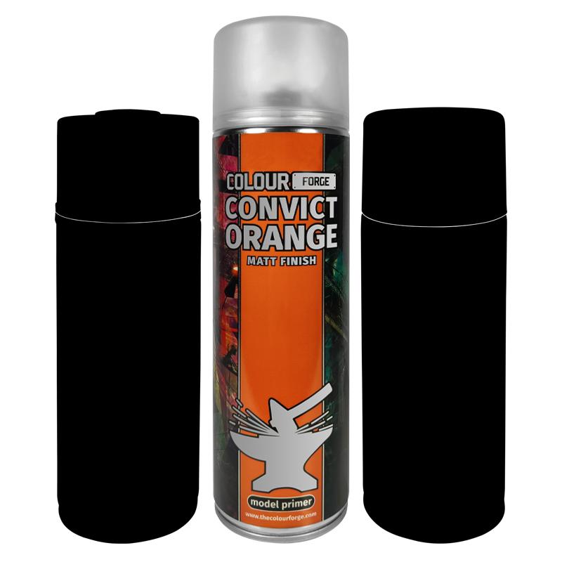 Colour Forge Spray Paint: Convict Orange (500ml)