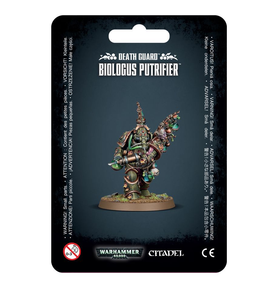 Death Guard: Biologus Putrifier - Warhammer 40k